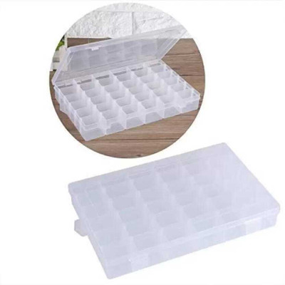 Webdealz Plastic Utility Container  - 1000 ml(Pack of 2, Clear)