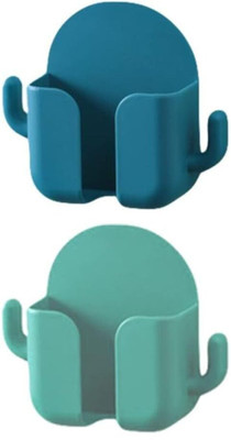 Blue Denko Mobile Charging Stand with 2 Hook Phone Holder (Random Color, Pack of 2) Mobile Holder