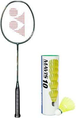 YONEX Astrox Lite 43i + Mavis 10 Multicolor Strung Badminton Racquet(Pack of: 1, 77 g)