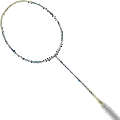 Hundred Rock SK 10 | Maximum Tension ≤32lbs | 4U Blue, Green Strung Badminton Racquet(Pack of: 1, 82 g)