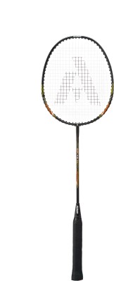 ASHAWAY AM 10SQ BLACK ORANGE Multicolor Strung Badminton Racquet(Pack of: 1, 92 g)