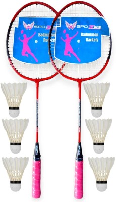 SPO Zone MN-7 Badminton Kit Combo Set Badminton Kit