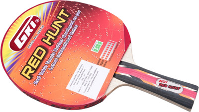 GKI Red Hunt Red Table Tennis Racquet(Pack of: 1, 300 g)