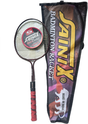 SAINIX Double rod small set Green, Red, Blue Strung Badminton Racquet(Pack of: 2, 200 g)