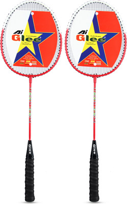 Fena G-10(Kids) Red Strung Badminton Racquet(Pack of: 2, 100 g)