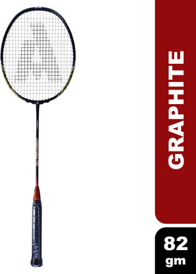 ASHAWAY Carbon Force 700 Black, Yellow Strung Badminton Racquet(Pack of: 1, 482 g)