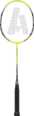 ASHAWAY POWER MAX 1 Yellow, Black Strung Badminton Racquet(Pack of: 1, 85 g)