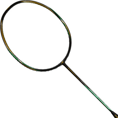 Hundred Hyfonic Lazer | 5U | ≤32 lbs | Every Shot: Precise, Placed & Consistent Black Unstrung Badminton Racquet(Pack of: 1, 79 g)