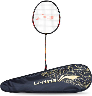 LI-NING Smash XP 60 IV Badminton Racket (Set of 1 + 1 Full Cover) (Strung, Black/Pink) Pink Strung Badminton Racquet(Pack of: 1, 95 g) LI-NING Smash XP 60 IV Badminton Racket (Set of 1 + 1 Full Cover) (Strung, Black/Pink) Pink Strung Badminton Racquet(Pack of: 1, 95 g)