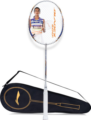 LI-NING BladeX 200R White, Blue Strung Badminton Racquet(Pack of: 1, 83 g)