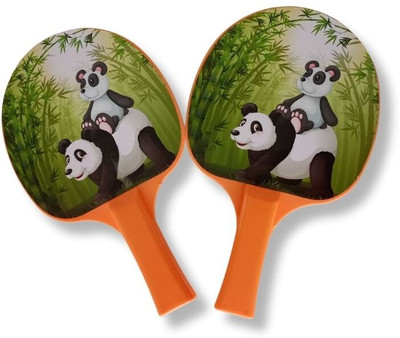 Minratdhya Hanging Table Tennis Trainer Panda Multicolor Table Tennis Blade(Pack of: 1, 200 g)