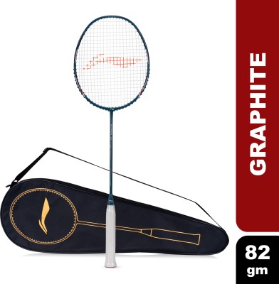 LI-NING G-Force X5 Grey, White Strung Badminton Racquet(Pack of: 1, 1 kg)