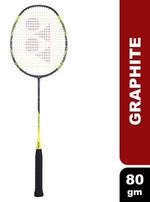 YONEX Arcsaber 7 Play Grey, Yellow Strung Badminton Racquet(Pack of: 1, 80 g)
