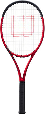 WILSON CLASH 98 V2.0 FRM 2 Black, Grey, Red Unstrung Tennis Racquet(Pack of: 1, 326 g)