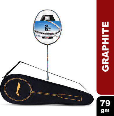 LI-NING Air - Force 79 G3 Black, Grey, Blue Strung Badminton Racquet(Pack of: 1, 79 g)