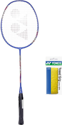 YONEX Voltric Lite 35i With Grip (30 lbs, 77 gms) Blue Strung Badminton Racquet(Pack of: 1, 77 g)