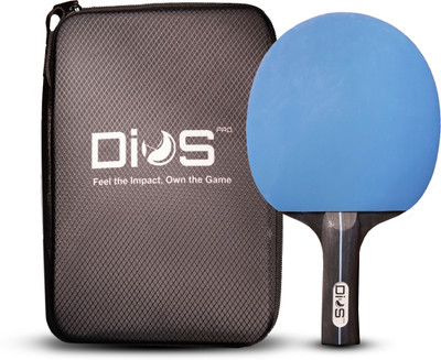 DIOS PRO TT Racquet with Cover - Blue Table Tennis Racquet(Pack of: 1, 215 g)