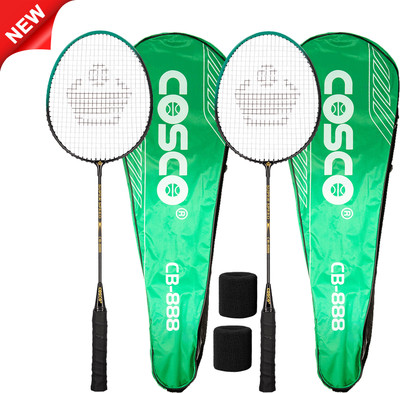 COSCO CB-888 NEW Set With Wrist Band Green Strung Badminton Racquet(Pack of: 1, 100 g)