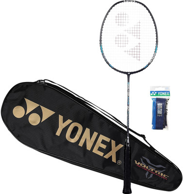 YONEX Voltric Lite 47i With Towel Grip Black, Blue Strung Badminton Racquet(Pack of: 1, 77 g)