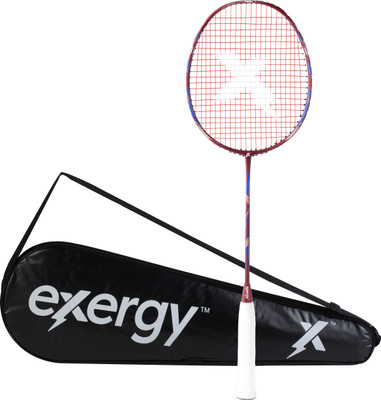 Exergy Punch Red Strung Badminton Racquet(Pack of: 1, 79 g)