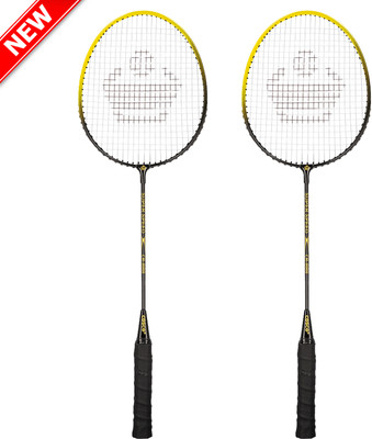 COSCO CB-888 Yellow Strung Badminton Racquet(Pack of: 2, 100 g)