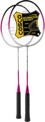 COSCO CB 85 Pair Red Strung Badminton Racquet(Pack of: 2, 100 g)