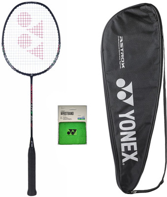 YONEX Astrox Lite 37i With Wrist Band Black Strung Badminton Racquet(Pack of: 1, 77 g)