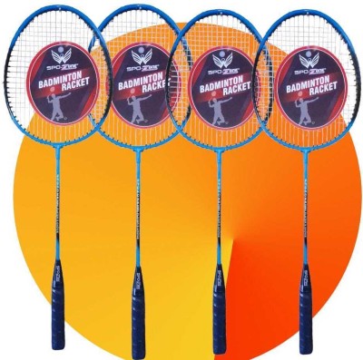 SPO Zone Premium Quality Badminton Rackets With Shuttle Cocks Badminton Kit_MF-18 Badminton Kit