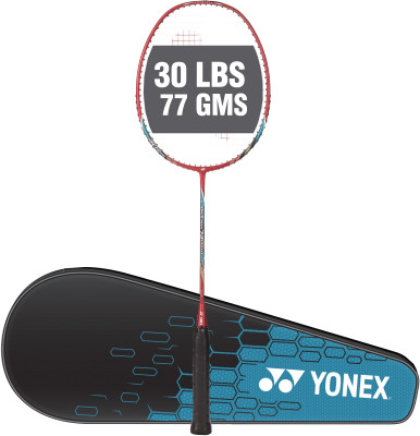 YONEX Arcsaber 73 Light Red Strung Badminton Racquet(Pack of: 1, 77 g)