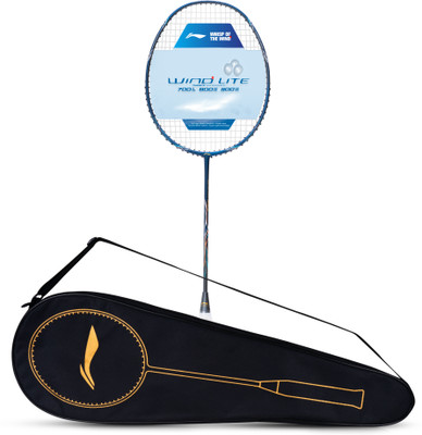 LI-NING Wind Lite 800 II Blue, Grey Strung Badminton Racquet(Pack of: 1, 78 g)