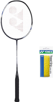 YONEX Astrox Attack 9 (Made in India) With Grip (32 lbs, 80 gms) Black Strung Badminton Racquet(Pack of: 1, 80 g)