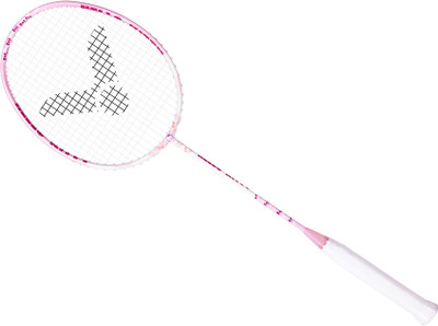 VICTOR X HELLO KITTY Racket DX-KT-I-4U (With Racket Bag) Pink Unstrung Badminton Racquet(Pack of: 1, 85 g)