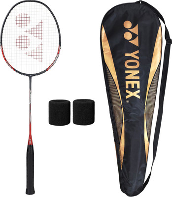 YONEX Nanoflare Speed 7 With (Wrist Band) Red Strung Badminton Racquet(Pack of: 1, 80 g)