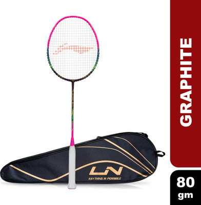 LI-NING AIR-FORCE 80 LITE Purple, Pink Strung Badminton Racquet(Pack of: 1, 80 g)