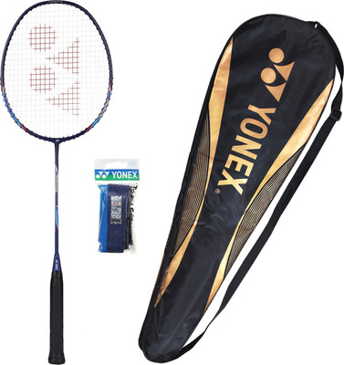 YONEX badminton racket, nanoflare speed 7, racquet, 80 gms,32 lbs, isometric, graphite Blue Strung Badminton Racquet(Pack of: 1, 80 g)