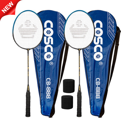 COSCO CB-888 NEW Set With Wrist Band Blue Strung Badminton Racquet(Pack of: 1, 100 g)