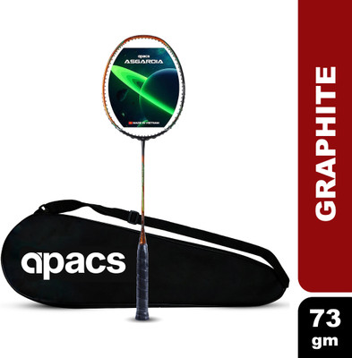 apacs Asgardia Lite (73G, 35 LBS) Orange, Black Unstrung Badminton Racquet(Pack of: 1, 73 g)
