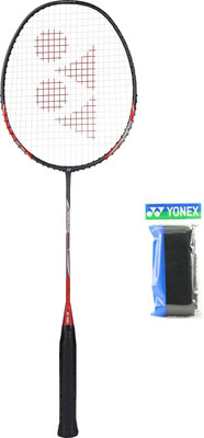 YONEX Nanoflare Speed 7 With Towel Grip Red Strung Badminton Racquet(Pack of: 1, 80 g)