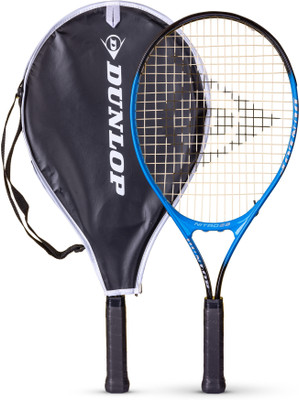 DUNLOP NITRO 23 Iches Red, Blue Strung Tennis Racquet(Pack of: 1, 222 g)