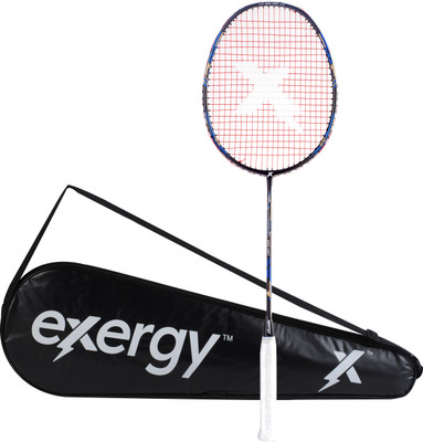 Exergy Aqualite Black Strung Badminton Racquet(Pack of: 1, 75 g)