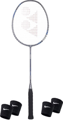 YONEX Astrox Attack 9 (32 LBS, 80 GMS) Grey Strung Badminton Racquet(Pack of: 1, 80 g)