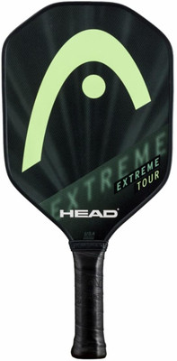 Head Extreme Tour Pickleball Paddle Black, Green Padel Racquet(Pack of: 1, 215 g)