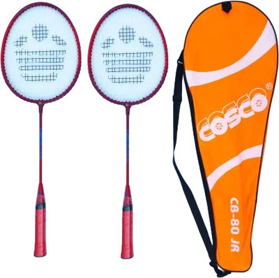 COSCO CB 80 Jr Orange Strung Badminton Racquet(Pack of: 2, 120 g)