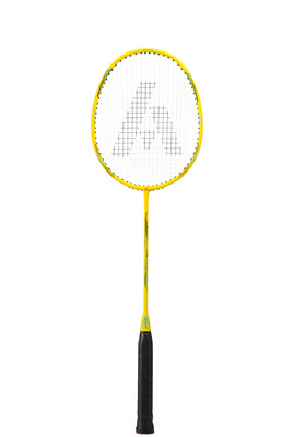 ASHAWAY POWER FLASH Yellow, Black Strung Badminton Racquet(Pack of: 1, 85 g)