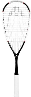 HEAD Nano Ti. 115- Black, White Strung Squash Racquet(Pack of: 1, 115 g)