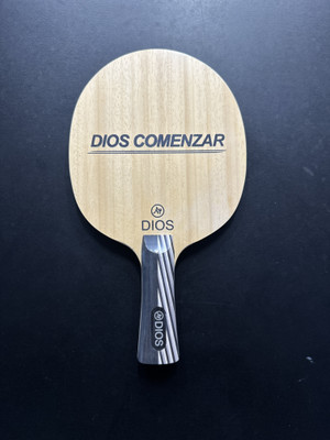 Dios COMENZAR Blade with AYOUS Surface and Candlenut Core Grey, Brown Table Tennis Blade(Pack of: 1, 95 g)