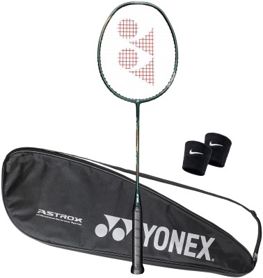 YONEX Voltric Lite 43i HM Graphite | Shaft Flexibility | 5U G4-(3.5 inches) | 30 LBS Multicolor Strung Badminton Racquet(Pack of: 1, 77 g)