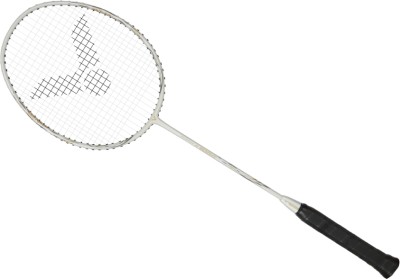 VICTOR jetspeed JS-800HT White Strung Badminton Racquet(Pack of: 1, 85 g)