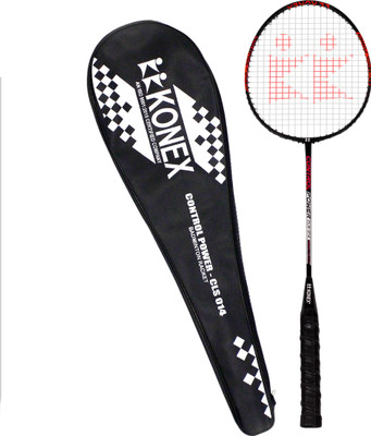 Konex Premium Lightweight Aluminium Composite with Free Full Cover Red Strung Badminton Racquet(Pack of: 1, 150 g)