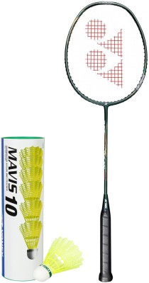 YONEX Astrox Lite 43i (Pack of 1 Racquet) + Mavis 10 (Pack of 6 Shuttle) Multicolor Strung Badminton Racquet(Pack of: 1, 77 g)